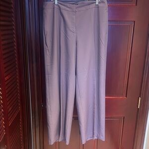 Elegant Lavender Wide-Leg Pants